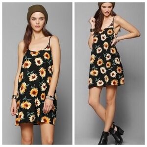 UO Kimchi Blue Sunflower Mini Dress